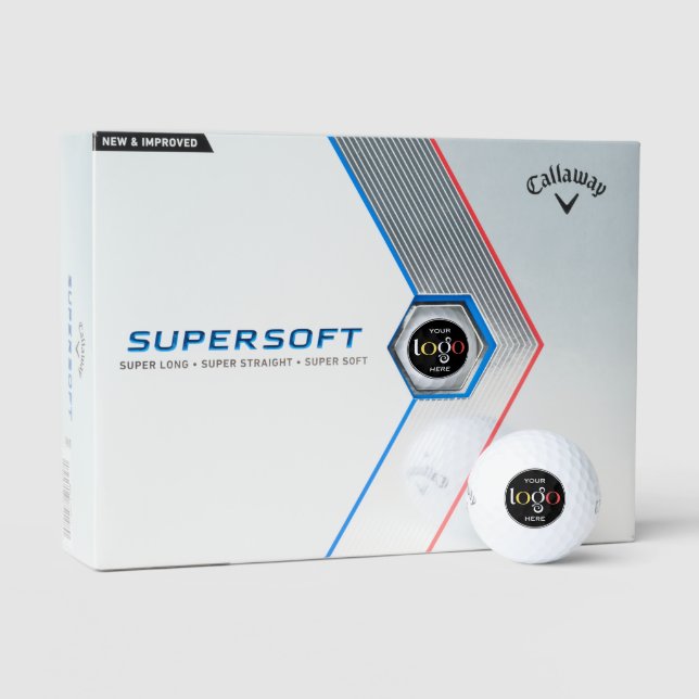 Personalize Logo Callaway Supersoft Golf Balls (Packaging)