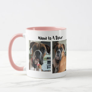 Personalize/ Mama To A Boxer Cute  Mug