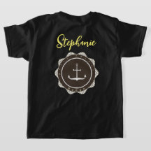 Personalize Marine Retro Anchor and Badge