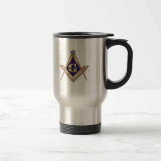 Personalize Masonic and Shriner Emblems Travel Mug