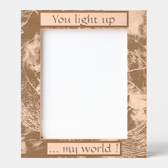 "Personalize Me" (8" x 10")  Etched Frames (Front)
