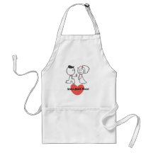 Personalize Me! Bridal Shower Apron-Autographable