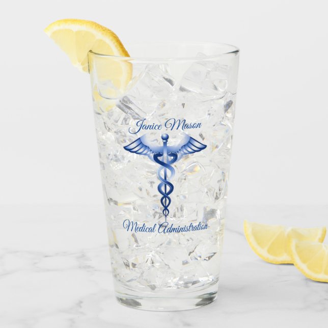 Personalize Medical  Glass (Front Ice)