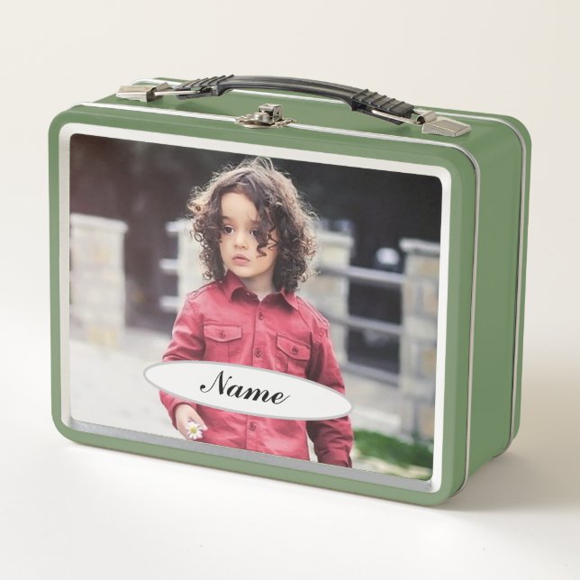 Personalize Metal Lunch Box (Front)