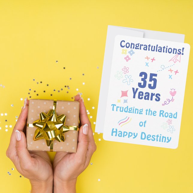 Personalize Milestone  12 Step Anniversary Card (Creator Uploaded)