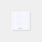 Personalize:  Minimalist Grid Paper Notes Monogram