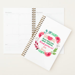 Personalize Mom Sorry About Your Other Children Planner