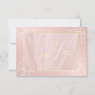 Personalize Monogram RSVP Card