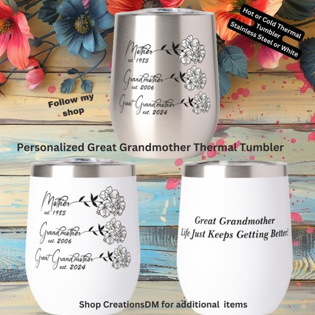Personalize Mother, Grandmother, Great Grandmother (Creator Uploaded)