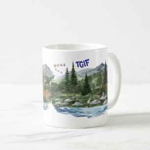 Personalize Mountain High Wildlife Coffee Mug