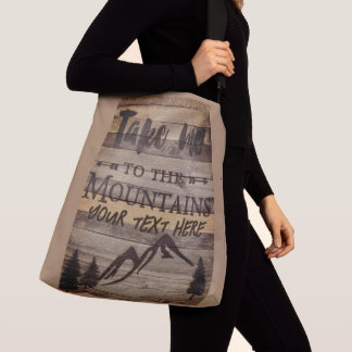Personalize Mountains Tote