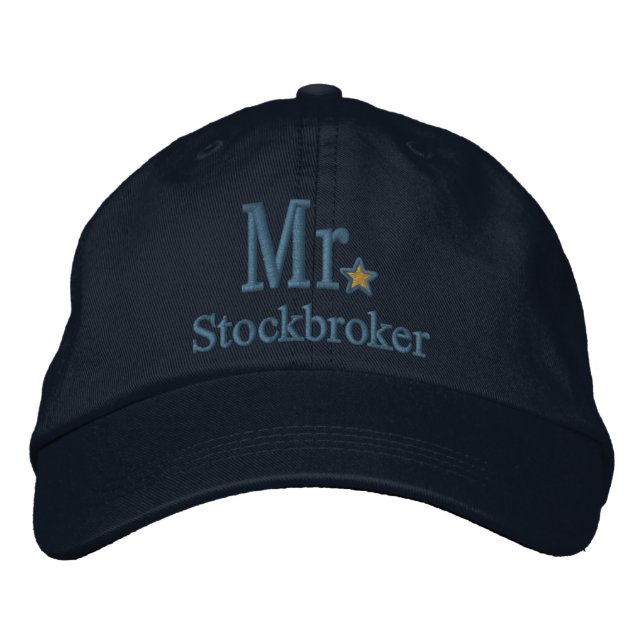 Personalize Mr & Mrs Embroidery Embroidered Cap (Front)