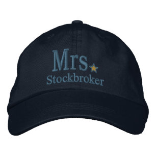 Personalize Mr & Mrs Embroidery Embroidered Cap