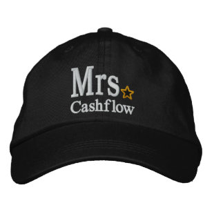 Personalize Mr & Mrs Embroidery Embroidered Cap