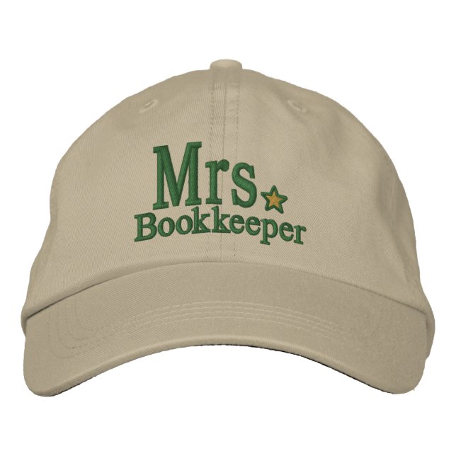 Personalize Mr & Mrs Embroidery Embroidered Cap (Front)