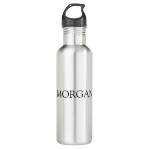 Personalize Name, Black Text 710 Ml Water Bottle