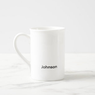Personalize Name Bone China Mug