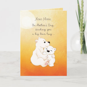 Personalize Name Coronavirus COVID 19 Mother's Day Card