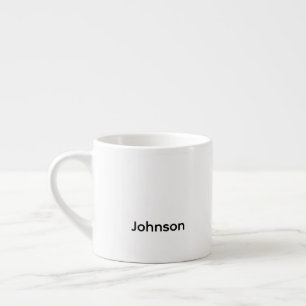 Personalize Name Espresso Cup