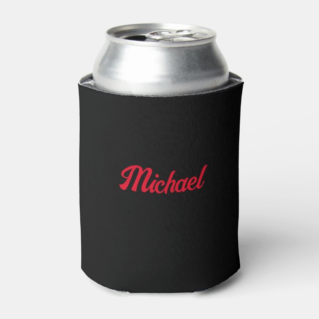 Personalize Name for a Useful Custom Gift Tall Sel Can Cooler (Can Front)