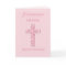 Personalize Name Granddaughter Baptism Pink Girl 