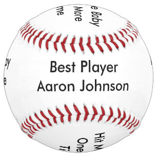 Personalize Name Hit Me Baby One More Time Softball