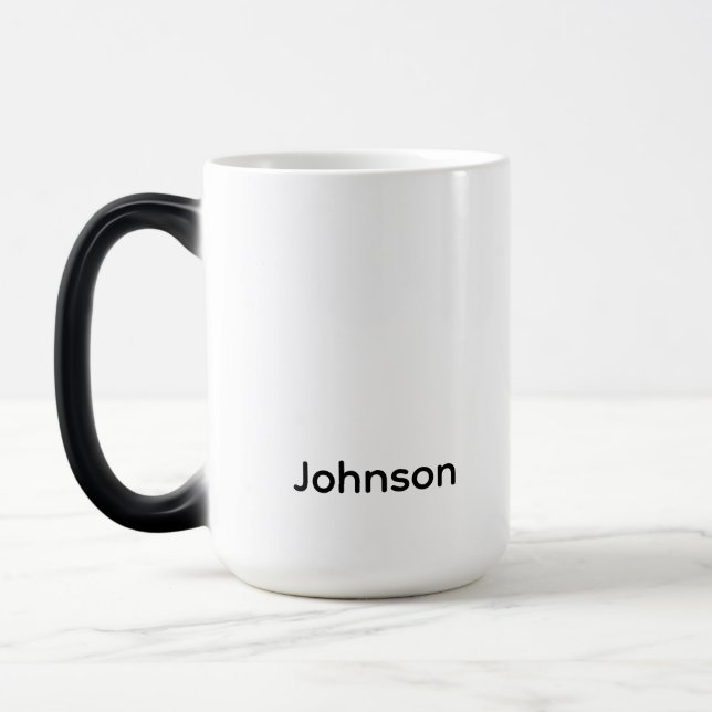 Personalize Name Magic Mug (Left)
