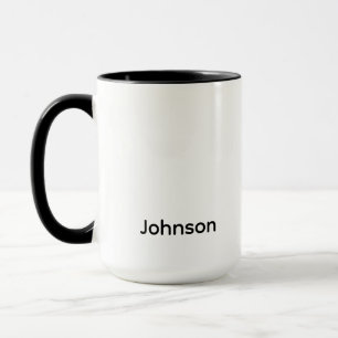 Personalize Name Mug