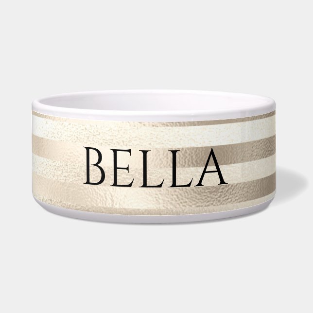 Personalize Name or Message On Yellow Gold Bands (Front)