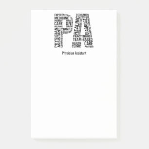 Personalize Name Physician Assistant PA Post-it Notes