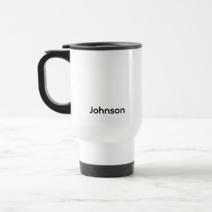Personalize Name Travel Mug