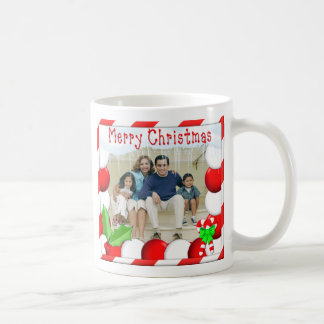 Personalize Names & Photo Christmas Mug