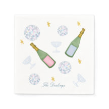 Personalize New Year's Eve Hostess Napkins 2027