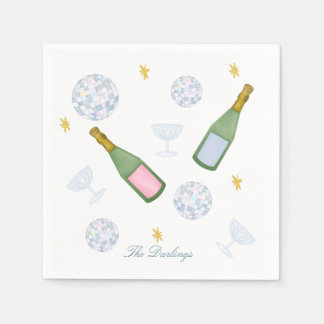 Personalize New Year's Eve Hostess Napkins 2027