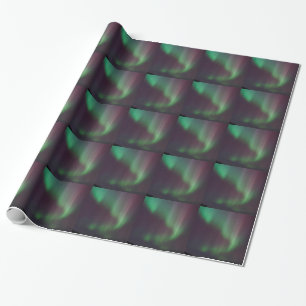 Personalize Northern-Lights Aurora Borealis Sky Wrapping Paper