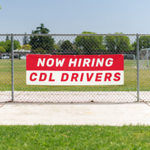 Personalize Now Hiring CDL Drivers Any Job Large Banner