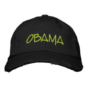 Personalize OBAMA Commemorative gift Embroidered Hat