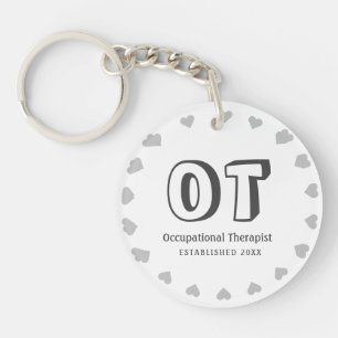 Personalize Occupational Therapist Keychain