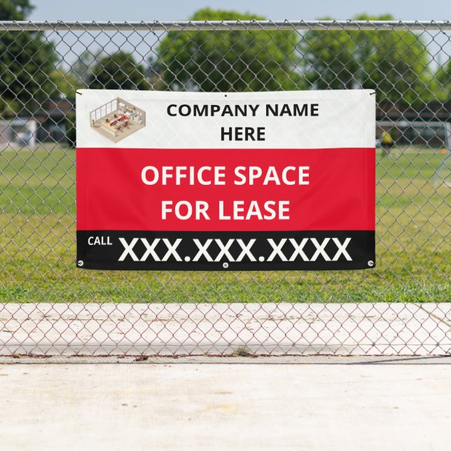 Personalize Office Space For Lease Large Banner (Insitu)