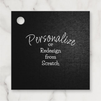 Personalize or Create from Scratch - Favour Tags