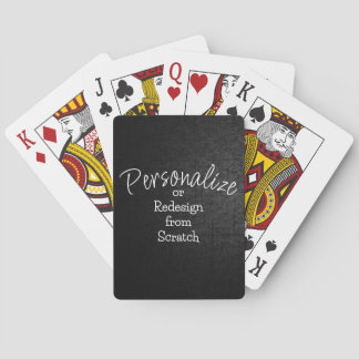 Personalize or Create from Scratch - Playing Cards