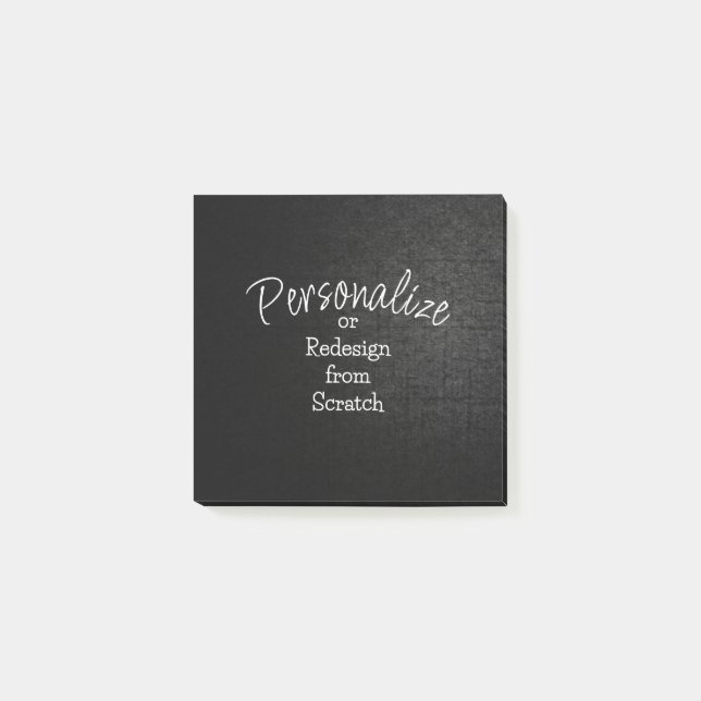 Personalize or Create from Scratch - Post-it Notes (Front)