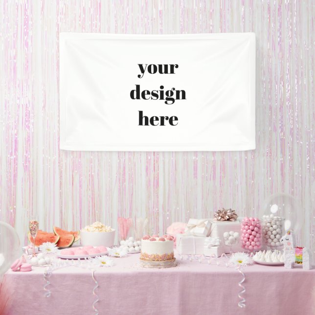 Personalize or Customize Banner (Party)