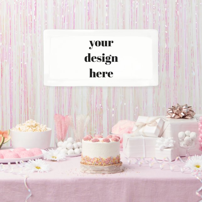 Personalize or Customize Banner (Party)