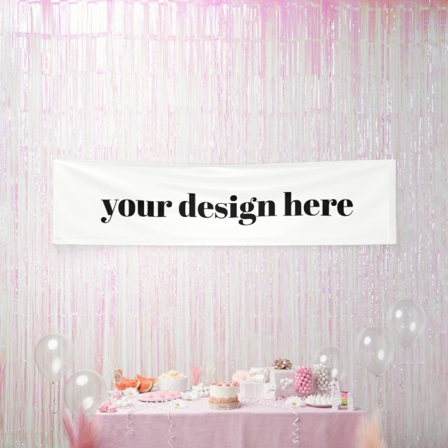 Personalize or Customize Banner (Party)