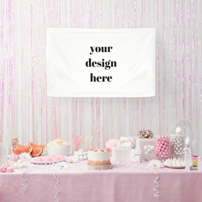Personalize or Customize Banner (Party)