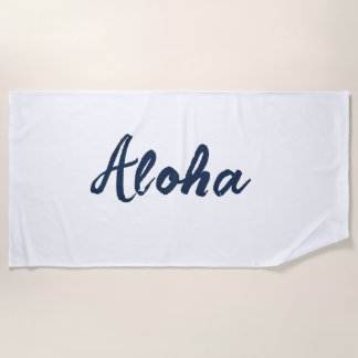 Personalize or Customize Beach Towel