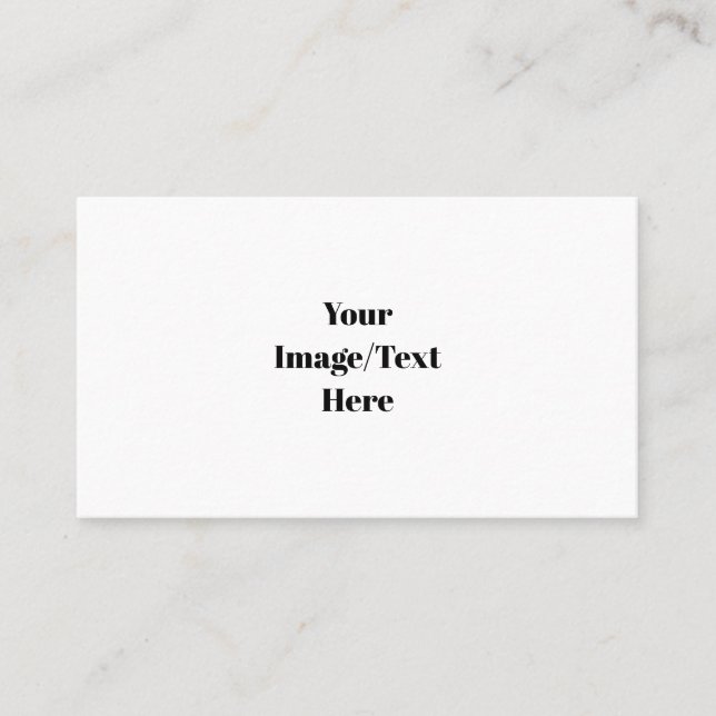 Personalize or Customize Blank Templates Business Card (Front)