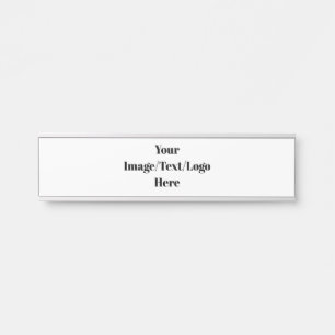 Personalize or Customize Blank Templates Door Sign