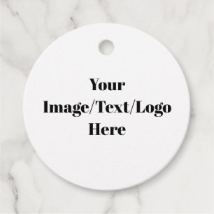 Personalize or Customize Blank Templates Favour Tags